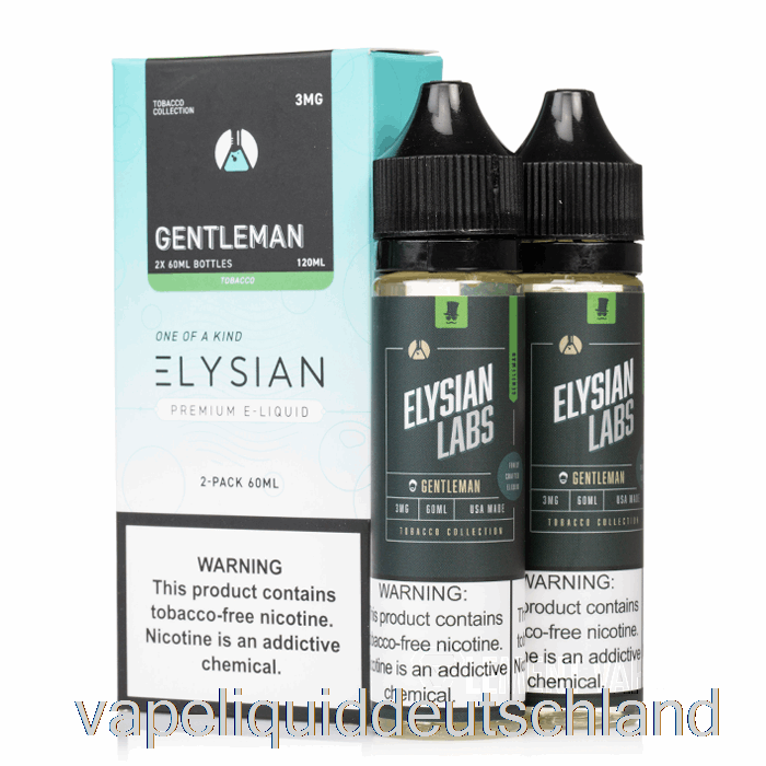 Gentleman – Elysian Labs – 120 Ml 0 Mg Vape Deutschland